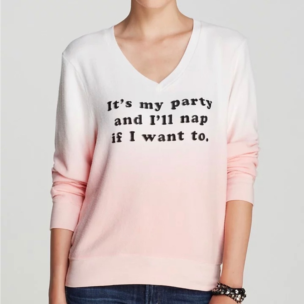 WILDFOX V-Neck Sweater